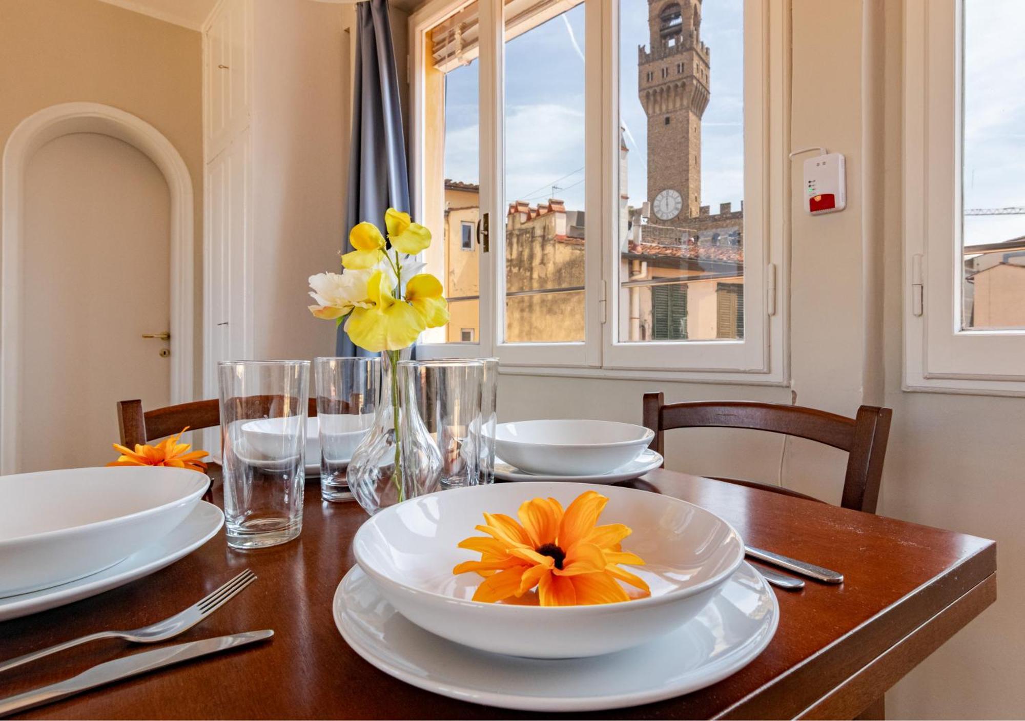 Apartment Salterelli - Penthouse With Terrace A Stone's Throw From Piazza Signoria Florenz